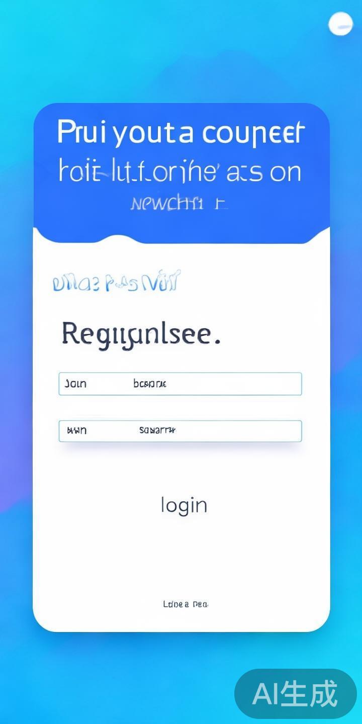 注册登录账号
安装完成后，打开应用，按照流程注册