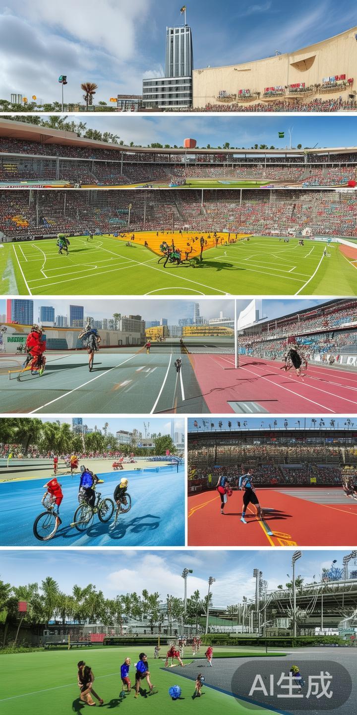 传统体育赛事注重竞技成绩，而现代社会更强调参与感与